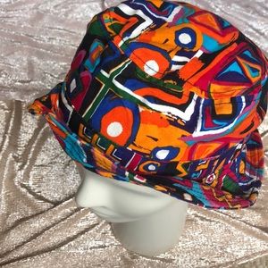 African 90s bucket hat